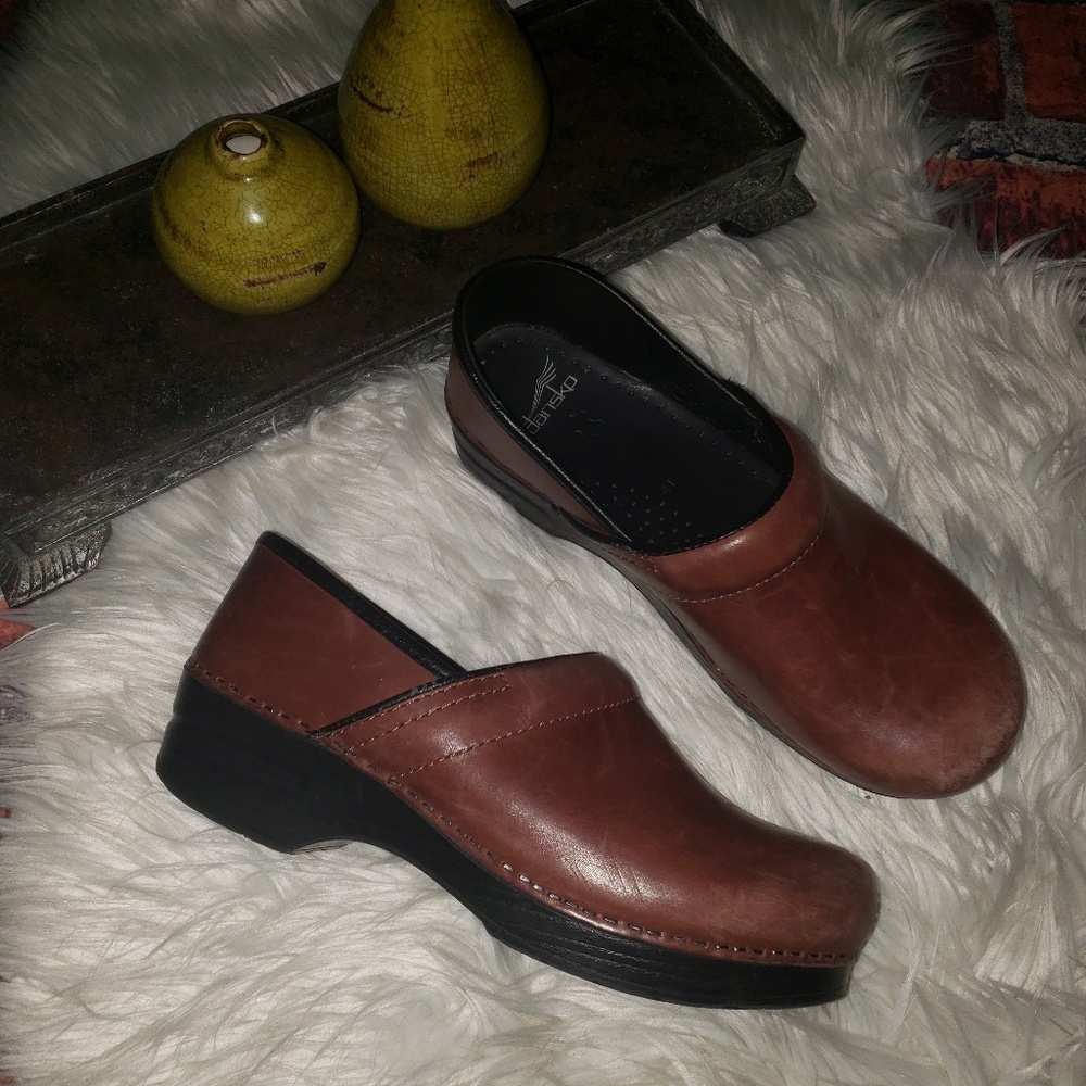 Dansko Pro Leather Clogs